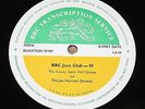 BBC TRANSCRIPTION LP - KENNY BAKER - JOE HARRIOT -HUMPHREY LYTTELTON - JAZZ CLUB