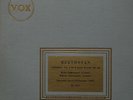 VOX PL-7210: BEETHOVEN - SYMPHONY #4 / FURTWANGLER / SUPPRESSED ISSUE