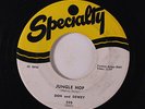 DON & DEWEY: Jungle Hop / A Little Love 45 (wol) Blues & R&B
