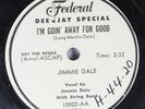 Hear  Country Bopper Promo 78 Jimmie Dale - I'M Goin' Away For Good / If I Could