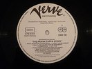 FRANK ZAPPA  THE FRANK ZAPPA STORY  VERVE PROMO MUSTERPLATTE 