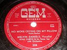 MELVIN DANIELS w.KING CURTIS & Tenor Sax NO MORE CRYING ON MY PILLOW R&B 78 w32