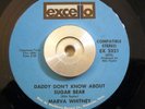 Soul/Funk 45 Marva Whitney Daddy Don't Know About My Sugar Bear EXCELLO EX