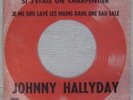 Johnny Hallyday pochette seule pour 45 tours juke box 373 924