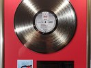 AC/DC The Razors Edge goldene Schallplatte gold record