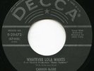 CARMEN MCRAE WHATEVER LOLA WANTS 1955 MERCURY POPCORN 45 ? RARE LABEL VARIATION