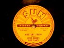 78 RPM-Little Junior's Blue Flames-Sun 192-Mystery Train-Love My Baby-1954-Rock