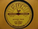 Little Junior's Blue Flames - Mystery Train / Love My Baby Sun 192 ROCKABILLY 78