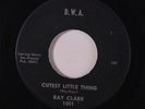 RAY CLARK: Cutest Little Thing / Here I Go 45 (Memphis) Oldies