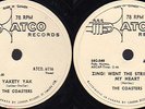 The Coasters Rock'n Roll 78 RPM record Yakety Yak