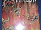 Slayer Hell Awaits Combat pressing thrash Autographed Tom Araya 1980sFirst press