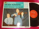 DAVID OISTRAKH LEV OBORIN-BEETHOVEN VIOLIN SONATAS 5 -LP N.MINT/MINT/SAL 3420/