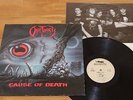 OBITUARY Cause Of Death LP 1990 Roadracer RO 9370-1 w/inserts |Celtic Frost|