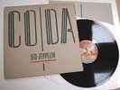 LED ZEPPELIN - CODA LP UK 1ST PRESS VINYL + INNER A2/B matrix