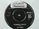 Joe Simon - Teenager's Prayer HLU10057 - VG