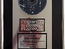 Nickelback Silver Side Up CRIA 5fach Platin Music Award goldene Schallplatte
