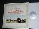 BACH suites cello solo 1 & 2 Pierre FOURNIER archiv mint-lp