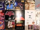 Hard Rock & Heavy Metal, 18 Vinyl Record Lot, 11 LP, 2 12