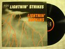 LIGHTNIN HOPKINS Lightning Strikes VEE JAY ORIG BLUES LP