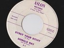 rare EL PASO TEXAS Soul Funk 45 DONALD RAY & REVUE - Strut Your Stuff Aslon hear