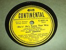 MARY OSBORNE / MARY LOU WILLIAMS CONTINENTAL 78 RPM RECORD 6021 D.D.T