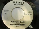 Walter Rhodes Mascot 129 Uncle Sam
