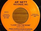 45 SWEET POPPA'S SHOW STOPPERS I Love You The Bone / Just Call  RARE Modern Soul
