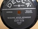 78 RPM Patsy Cline DECCA 30221 Walkin After Midnight