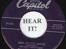 Margaret Whiting & Johnny Mercer XMAS 45 (Capitol 54582) Baby, It's Cold Outside