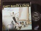 CHET BAKER & CREW LP SIGNED AUTOGRAPH CHET . PACIFIC JAZZ 12224