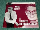 MIKE BERRY - A TRIBUTE TO BUDDY HOLLY EP 1963 HMV 7EG 8808  UK JOE MEEK EX