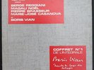 BORIS VIAN COFFRET ORIGINAL BIEM N°1 l’Intégrale 3 LP 33T LIVRET DISQUES NEUFS