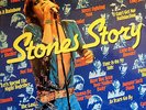 ROLLING STONES-STONES STORY-2 LP+BOOKLET+JAGGER POSTER -G/F-RARE HOLLAND LP