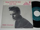  Eddie Cochran single 45 (no EP) Liberty Mean when I'm Mad F 55070