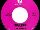 THE SONICS - BOSS HOSS (M-) PACIFIC NORTHWEST GARAGE PUNK RAVER Etiquette - HEAR