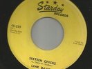 ROCKABILLY bw/ COUNTRY- LINK DAVIS -- SIXTEEN CHICKS --HEAR BOTH -1956 STARDAY