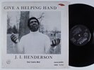 J.I. HENDERSON Give A Helping Hand LP VG++/NM SHRINK private funk soul HEAR