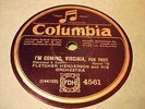 JAZZ FLETCHER HENDERSON OR I'm Coming Virginia ENGCOLUMBIA 4561