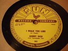 JOHNNY CASH I Walk The Line / Get Rhythm SUN 241