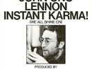 JOHN ONO LENNON 45  Instant Karma  (Capitol logo)  w/picture sleeve - NM