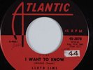 R&B 45 LLOYD SIMS I Want to Know ATLANTIC HEAR