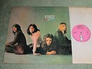 FREE fire & water ISLAND LP Textured Pink Labels pinched spine sleeve A//1 & B//