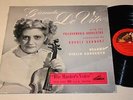 GIOCONDA DE VITO Brahms Violin Concerto   HMV 1950s UK LP