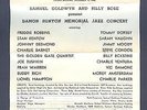Original Charlie Parker 1948 jazz handbill & ticket stub