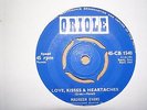MAUREEN EVANS,  LOVE KISSES AND HEARTACHES, ORIOLE RECORDS 1960