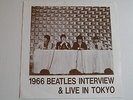 1966 Beatles Interview & Live in Tokyo. 1985 Japan Flexi. Fan Club Release. NM.
