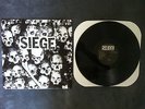 SIEGE Drop Dead LP 2004 BLACK VINYL PRESS ON DEEP SIX W/ BLACK AND WHITE COVER
