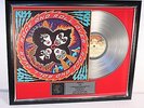 Kiss, Rock And Roll Over, mit Cover, Platin Record, Schallplatte, Award, goldene