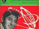 EP     -   PAUL ANKA   -  I LOVE YOU   DIANA  -