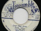 DON'T STAY AWAY  Phyllis Dillon (Beautiful) / LOCK JAW  Dave Barker (Funky DJ) ?